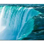 Canadian Or Horseshoe Waterfall Print 100% Australian Made 120 x 90cm (Stretched)