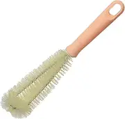Small Bottle Brush Set - Baby Bottle Brush Set | Short Handle Spiral Cup Brush Cleaner, Multipurpose Cleaning Brushes, Portable Cup Scrubber for Tumbler Glasses Flasks Mugs Containers