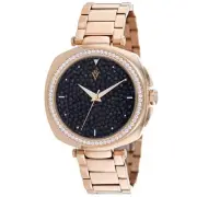 Christian Van Sant Women's Mirabella Black Dial Watch - CV0491