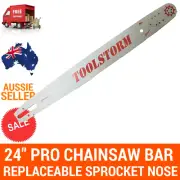 24"/25" PRO CHAINSAW SPROCKET NOSE BAR ONLY 3/8 058 84DL FOR Baumr-AG SX92 92CC