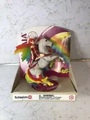 RETIRED Schleich Bayala 70483 Amisi Elf Fairy Riding Horse Germany NEW