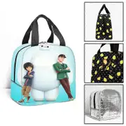 c455 Big Hero 6 Baymax Children Lunch Bags Kids School Insulated Lunch Bag Portable Cooler Tote Food tbd455