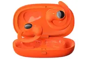 Earless Out of Ear Headphones Bluetooth Outer Open Ear Wireless Headphones Outside The Ear Open Ear Buds Earbuds Wireless Ear Hanging(Red)