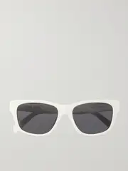 [CELINE Eyewear] CELINE Eyewear - Monochroms Square-frame Acetate Sunglasses - Ivory - One size One size Ivory