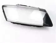 CLZCNQLX Headlight Lampshade Transparent Headlight Lens Lampshade Cover Lens Light Protection Compatible for Audi Q5 SQ5 2013-2016(1 pcs Right)