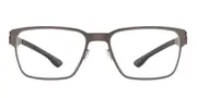 Ic! Berlin IC5046 Oscar Graphite Men's Glasses Grey Size 56 - Private Health Rebate - Blue Light Block Available