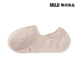 【MUJI 無印良品】女棉混輕薄腳跟防滑隱形襪(共5色)