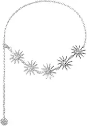 [Healeved] Fashionable Metal Belts Waist Chain Sun Waist Chain for Women Bikini Belt Elegant and Jewelry