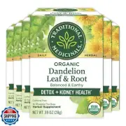 Traditional Medicinals Tea, Organic Dandelion Leaf and Root, Supports Kidney
