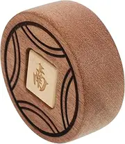 ERINGOGO Wooden Mahjong Tiles Set Mahjong Board Game Dice Dice Layouts for Boys and Girls Adults