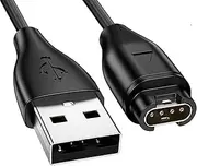 Garmin Fenix 5/5S/5X/Plus Charger, Ankey Replacement USB Data Sync Charging Cable Wire 1m for Garmin Fenix 5/5S/5X/Forerunner 935/Quatix 5/Quatix 5 Sapphire/Vivoactive 3 Watch, BLACK