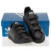 NEW adidas Originals STAN SMITH COMFORT BY2974 Leather women's Shoes Black/White