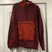 Brixton men’s new with tags burgundy hoodie medium