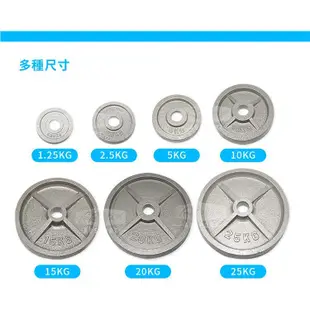 奧林匹克槓片1.25公斤(烤漆款)(1.25kg/槓鈴片/啞鈴片/大孔片/Olympic/深蹲) (6.1折)