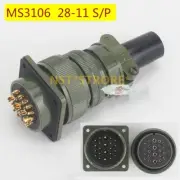 1PCS NEW FOR 22-core connector straight aviation plug MS3106A-28-11 S/P