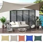 Sun Shade Sail Triangle /Rectangle/ Square Outdoor Patio Canopy UV Top Shelter