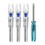 LED Lighted Arrow Nock, Compound Bow, Archery Arrows, Nock + Screwdriver 5.2mm
