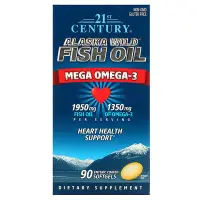 在飛比找iHerb優惠-[iHerb] 21st Century 阿拉斯加野生魚油，