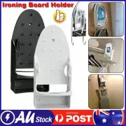 Ironing Board Holder Hanger Cupboard Door Wall Mount Storage Rack Hot Back/White