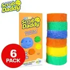 6 X Scrub Daddy Scrubber Sponge Original Kitchen Household Bathroom Outdoor Use