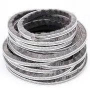 10M Hairy Seal Brush Pile Door Window Sliding Weather Strip Draught Excluder