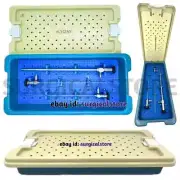 Laparoscopic Sterilization Autoclavable Tray For Rigid Endoscope dhl