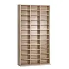 NNEDSZArtiss 528 DVD 1116 CD Storage Shelf Media Rack Stand Cupboard Book Unit O