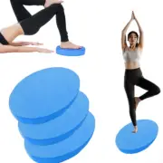 TPE Foam Balance Pad Yoga Exercise Mat Oval Non Slip Yoga Mat Stability Training