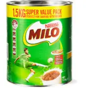 MILO MALTED DRINK BY NESTLE 1.5KG TIN - FREE POST FROM eBAY not AMAZON