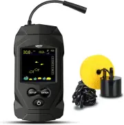 Display Portable Fish Finder Sensor Wired Handheld Depth Finder Sonar Sea Kayak