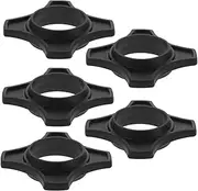 GARIOUANS 5Pcs Handheld Microphone Roll Rings Cordless Mic Ring Easy Installation and Slip Design for Family Singing Conference Rooms and Stage Performances