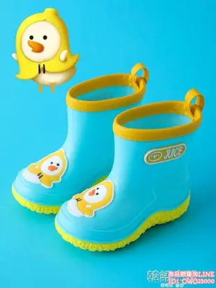 兒童雨鞋 夏季兒童雨靴水鞋防滑卡通男女童1-3-6歲中小童加絨幼兒寶寶雨鞋 ylm