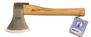 Muller 7013.09 - 900g Carpenters Hatchet Left Hand Grind with Nail Claw (Hickory Handle)