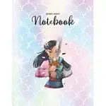GRAPH PAPER NOTEBOOK: DISNEY PETER PAN FOX SLIGHTLY CAMP LOST BOYS GRAPHIC GRAPH PAPER GRID NOTEBOOK JOURNAL FOR STUDENT KID GIRL PERSONAL D