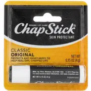 6 Pack Chapstick Classic Original Lip Balm Stick, Original, 0.15 oz