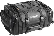 Expandable 19-26L Cycle Rearseat Bag Large Cycle Bag Universal Cycle Riding Rear Bag Cycle Tools Storage Rearseat Bag Black