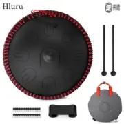 Hluru Music Drum 9 Notes Handpan 14 Inch 9 Notes Handpan D Minor Steel Drum