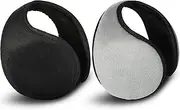 [HIIALIUR] 2 Packs Fleece Earmuffs Winter for Men Women Ear Warmer Fleece Ear muff Winter Accessory for Men Women Kids