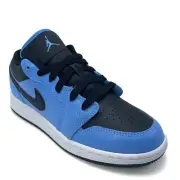 NWB Nike Air Jordan 1 Low OG Retro High Shoe Sz 4.5Y (Wn's 6) University Blue