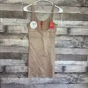 SPANX Open Bust Full Slip Foundation Tan Size Small NWT