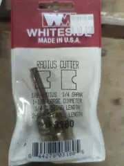 Whiteside Radius Cutter 3180 1/8R 1/4SH 1-1/8LD 1/4CL 2-58OL