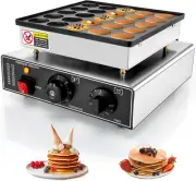 25PCS Mini Pancakes Maker Machine, 110V Electric Mini Pancake Maker Commercial M