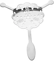 CHILDWEET Stainless Steel Absinthe Spoon Decorative Bar Accessory Hollow Design for Bartenders