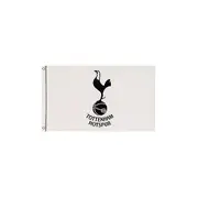 Tottenham Hotspur FC Core Crest Flag White One Size