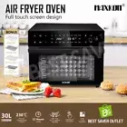 Maxkon 30L Air Fryer Oven Digital Convection Toaster Air Cooker Touch Screen