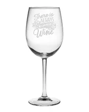 susquehanna Set of Four 19oz Always Time For Wine All Purpose Wine Glasses