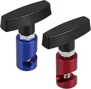 Mikinona Lift Rod Clamp Strut Holder for Car Hood Secure Retaining Clips Easy Install for Vehicle Maintenance Red Blue