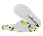 Champion Ipo Smile Slide Gs Boys Shoes Size 4, Color: White/Yellow