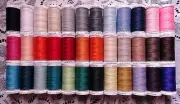36 NEW different colors GUTERMANN 100% polyester sew-all thread 274 yard Spools