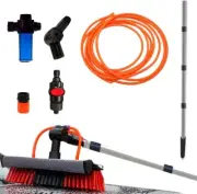 STARLYF Telescopic Hydrocleaner Telescopic Cleaning Broom Water Powered Soap Dis